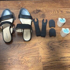 Pashion Footwear Black Sandals Minimalist Design